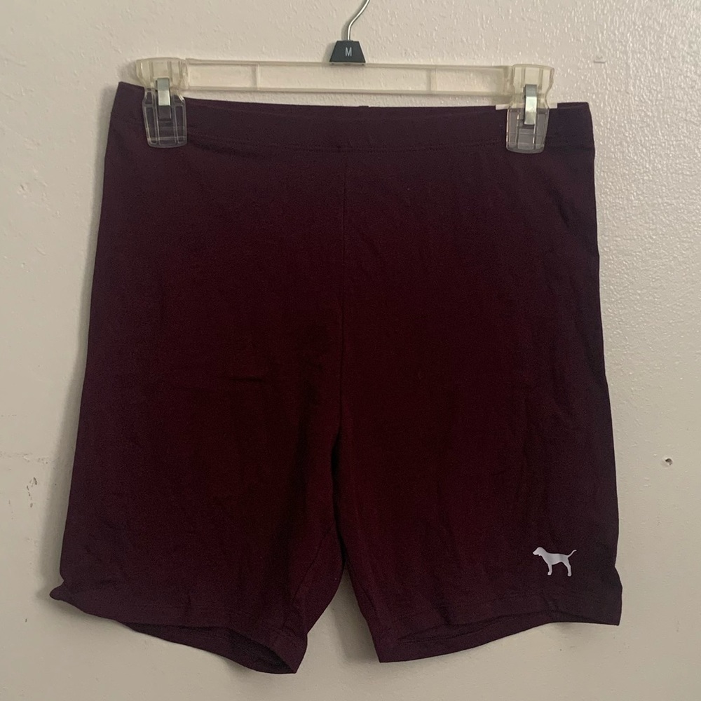 Vs PInk High Waisted Biker Shorts